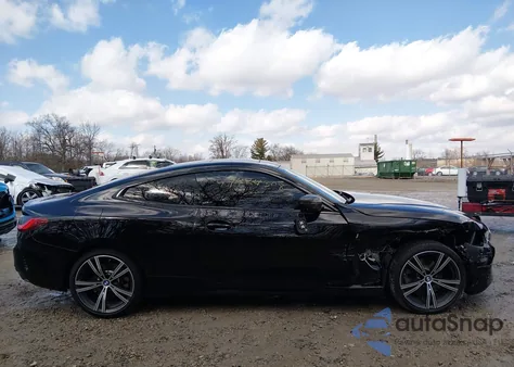 2021 BMW 430I xDrive z USA, uszkodzony, nr VIN WBA73AP06MCF72342
